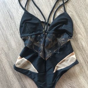 for love and lemons beverly lace one piece swim